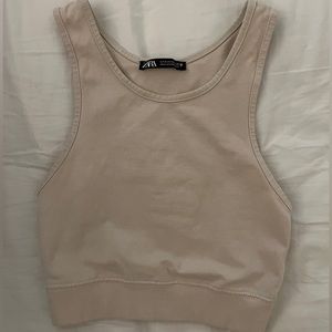 ZARA ribbed tank top